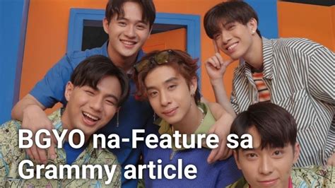 BGYO Na Feature Sa Grammy Article YouTube