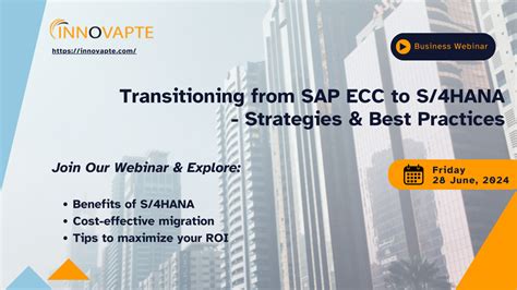 Transitioning From Sap Ecc To S Hana Strategies Best Practices