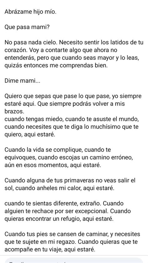 Amor Incondicional De Una Madre Hacia Su Hijo Frases Memorables