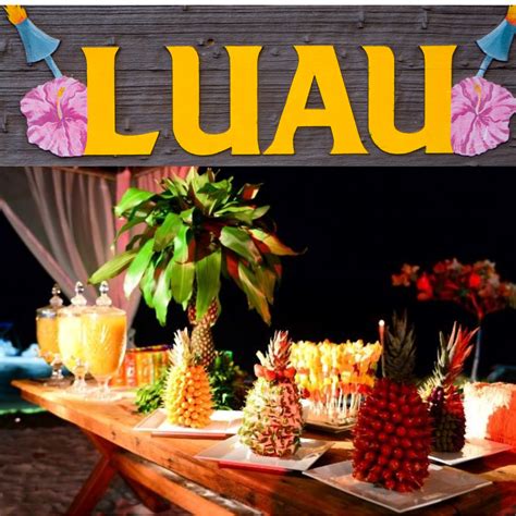 Como Se Escreve Luau - Festa de Praia: “Luau Tropical”. Imagine-se em uma ilha paradisíaca ...