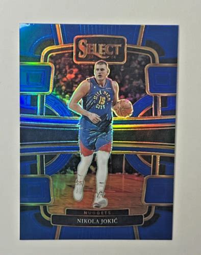 Panini Select Nikola Jokic Concourse Silver Holo Prizm