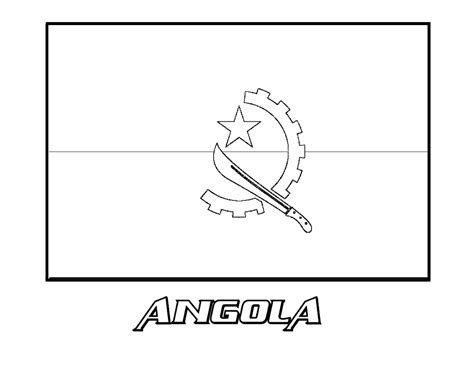 Desenhos De Bandera De Angola Para Colorir E Imprimir Porn Sex Picture