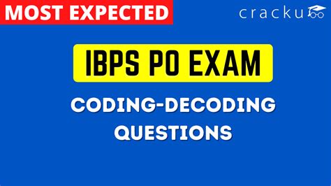 IBPS PO Prelims Coding And Decoding Questions PDF Most Important Cracku