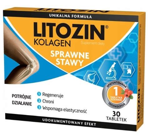 Litozin Kolagen Na Stawy Witamina C Tab Allegro Pl