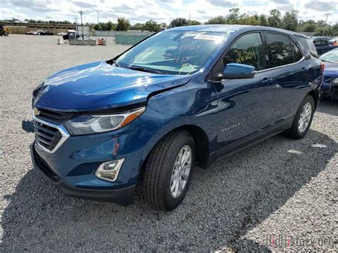 Report 3GNAXKEV4KL276856 CHEVROLET EQUINOX 2019 BLUE GAS Price And