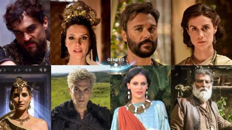 Novela G Nesis Principais Personagens Em Ur Dos Caldeus Redenoticia