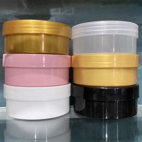 Jual Pot Lulur 250gr Berbagai Varian Warna Pot Pomade Produk