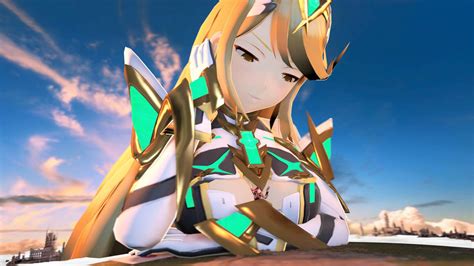 Pyra And (Giantess) Mythra In Smash by AtomicSFM on DeviantArt