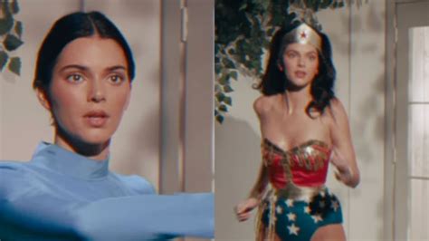 Kendall Jenner Gets Leggy In Classic Wonder Woman Costume