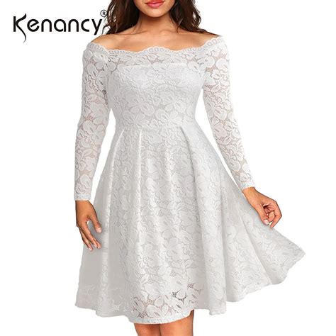 Aliexpress Buy Kenancy Xl Plus Size Off Shoulder Retro See Thru