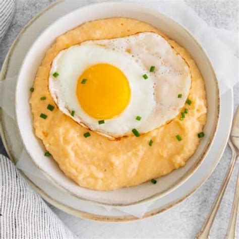 Easy Grits And Eggs Meaningful Eats