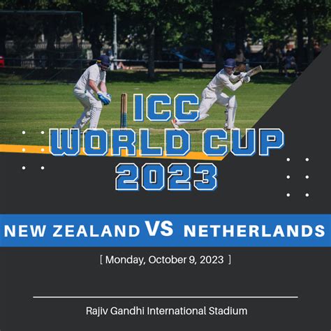 New Zealand Vs Netherlands World Cup Overall Guides