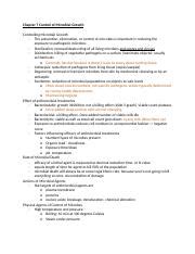 Chapter 7 Control Of Microbial Growth Docx Chapter 7 Control Of