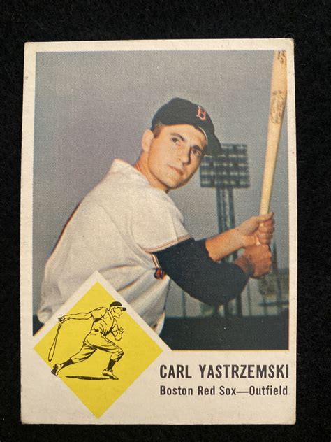 1963 Fleer Carl Yastrzemski 8 EBay