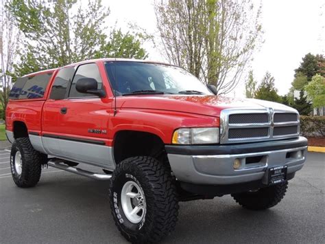 1998 Dodge Ram 1500 Laramie Slt Quad Cab 4x4 1 Owner Lifted