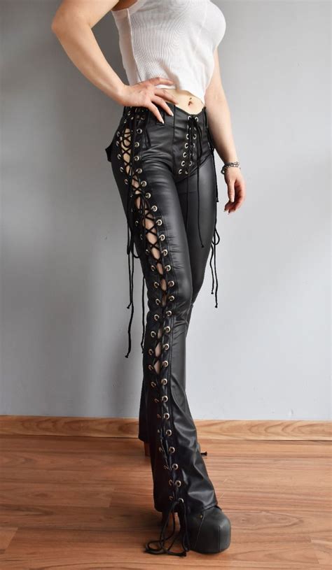 Alt Alternative Goth Gothic Glam Rock Style S Metal Biker Babe Black