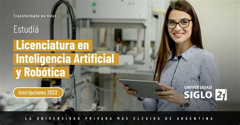 Carrera De Robótica E Inteligencia Artificial Diseño Y Desarrollo De Sistemas Robóticos Iccsi