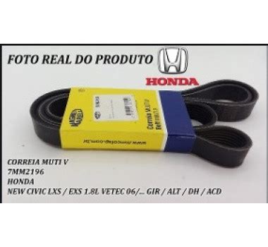 Correia Alternador Honda New Civic V