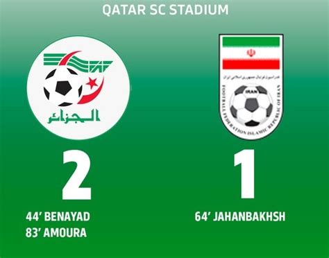 Amical l Algérie bat l Iran au Qatar Sport By TN