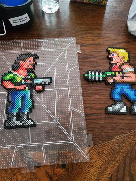 Duke Nukem Pixel Art Beads Perler Pixel Art Pixel Pattern Bead Art