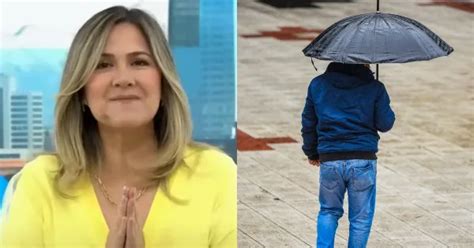 Ola Polar Y Lluvia En Santiago Meteor Loga Michelle Adam Nerviosa Tras