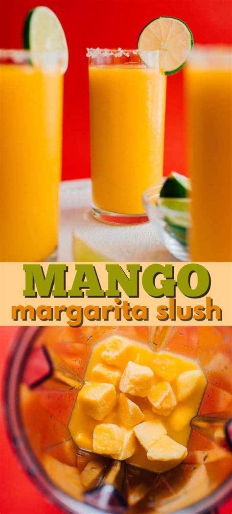 This Mango Margarita Slush Has Just A Handful Of Ingredients And Tastes