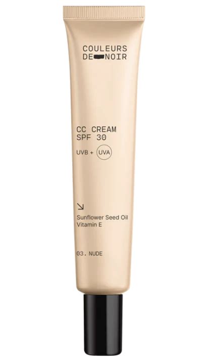 COULEURS DE NOIR CC CREAM SPF30 03 NUDE Pharmacie Online