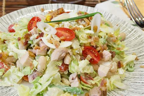 Chopped Cobb Salad Easy Healthy Recipes From Dr Gourmet