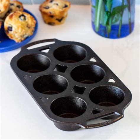 Lodge Cast Iron Muffin Pan, Bakeware | Lehman's