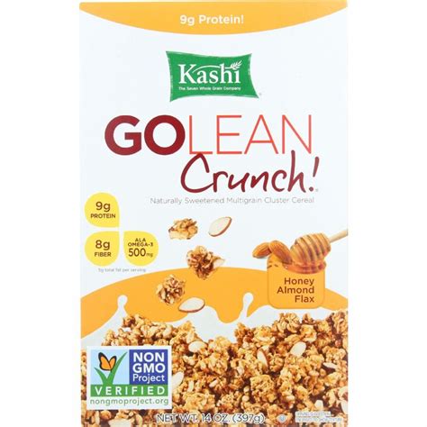 Kashi Go Honey Almond Flax Crunch 14oz Box Garden Grocer