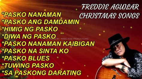 FREDDIE AGUILAR CHRISTMAS SONGS | FULL ALBUM | 2020 - YouTube