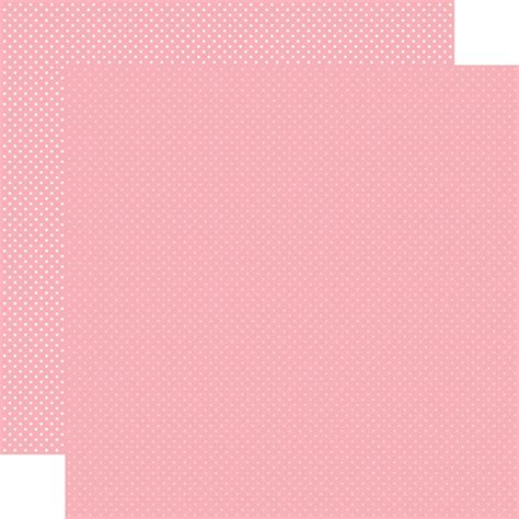 Dots Pink Dots 12x12 Patterned Paper Echo Park Paper Co