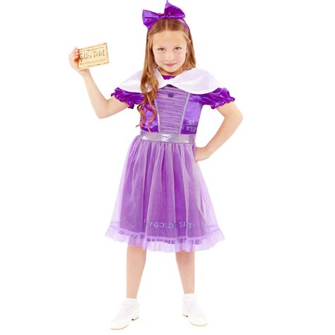 Veruca Salt Costume Age 4 6 Years 1 Pc Amscan International