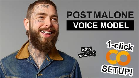 Post Malone Ai Voice Model Rvc Click Google Colab Setup Youtube