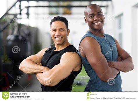 Gym trainers stock photo. Image of lifestyle, equipment - 47297720