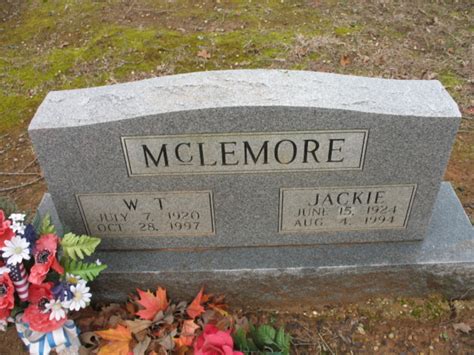 Wilbur Thomas Mclemore 1920 1997 Find A Grave Memorial