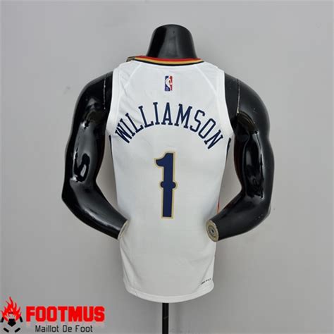 Faire Maillot New Orleans Pelicans Williams 1 2022 Blanc City Edition