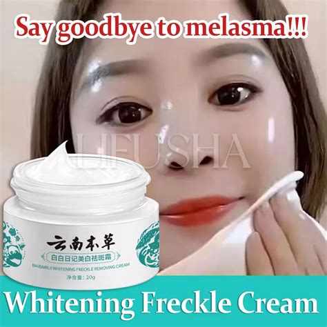 Lifusha Melasma Cream Pekas Remover Original Collagen Pekas Freckles