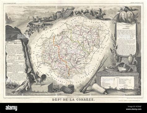 Mappa correze hi-res stock photography and images - Alamy