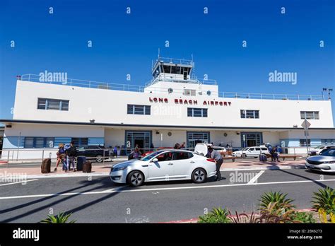 Long Beach California April 13 2019 Terminal Of Long Beach Airport