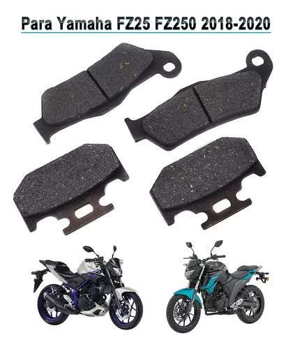 Balatas Delanteras Y Traseras Para Yamaha Fz Fz Meses Sin Inter S