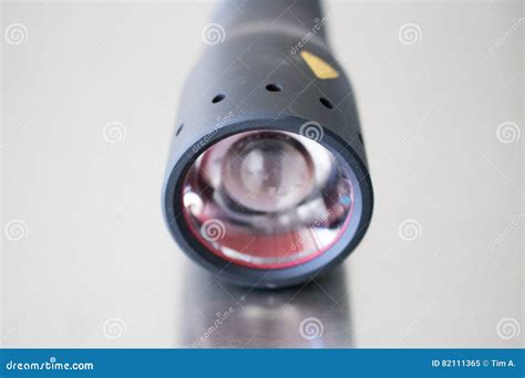 Police Flashlight Stock Image Image Of Blue Police 82111365