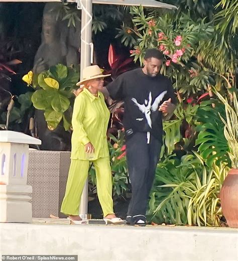 Sean Diddy Combs Chats With His Mother Janice And Smokes A Cigarette