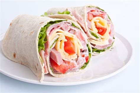 Ham Wrap – Golden Pizza