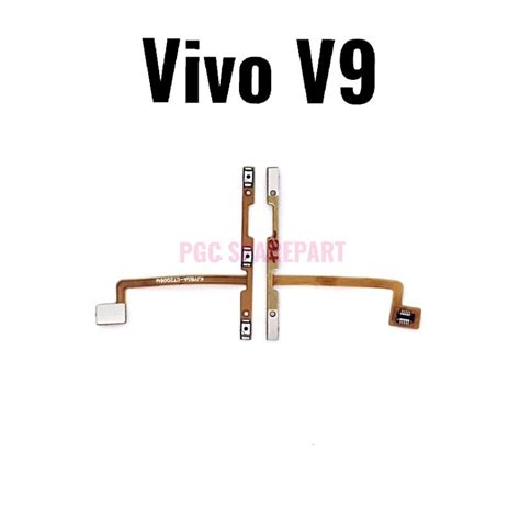 Jual Original Flexible Konektor Volume Power On Off Vivo V9 Flexibel