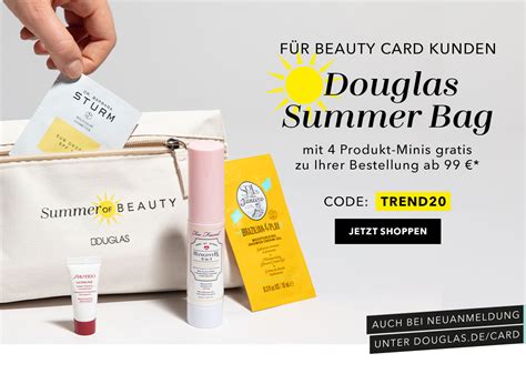 Douglas Card Geschenk Trend Bag Mit 4 Produkt Minis Milled