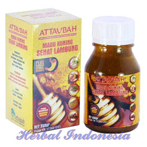 Jual Madu Sehat Lambung Attaubah Madu Kuning Maag Attaubah Shopee