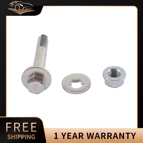 Rear Suspension Eccentric Camber Adjustment Bolts Set Pair For Bmw