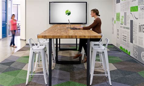 Standing height table with large screen (doesn't need to be the super ...