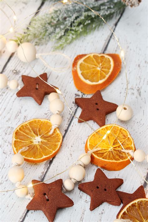 Diy Dried Orange Garland And Ornaments Clean And Scentsible